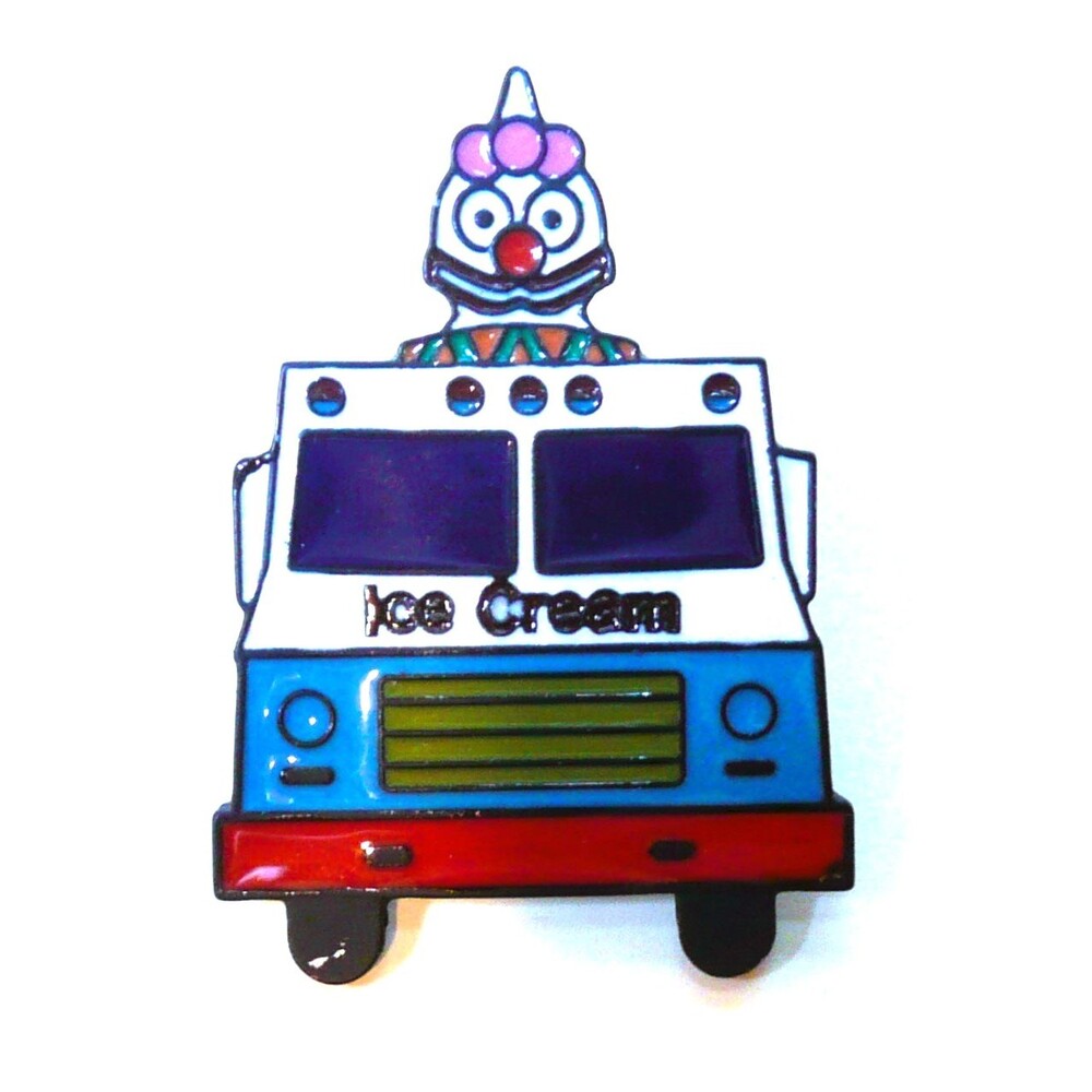 Killer Klowns from Outer Space Ice Cream Truch Enamal Pin